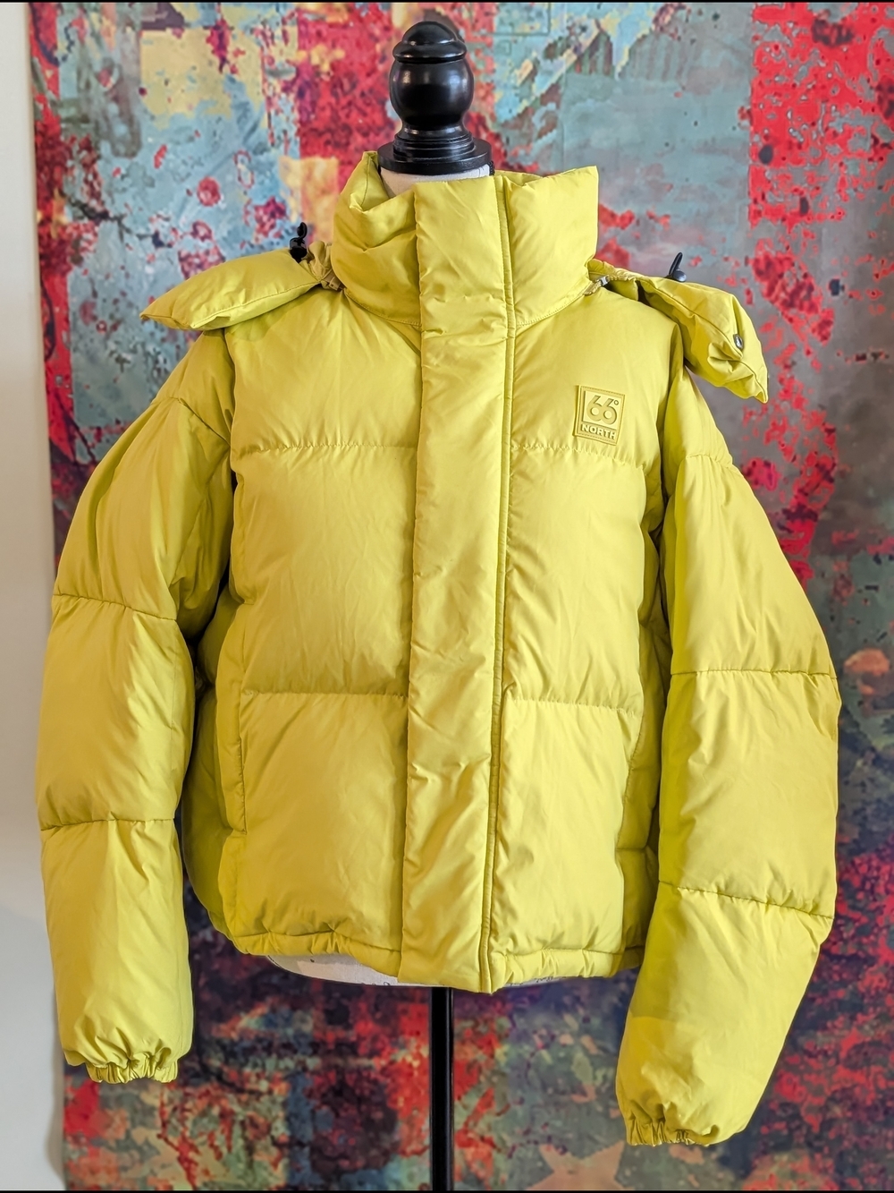 66°North Women’s Lime Puffer Jacket